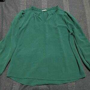 Elegant Green Blouse